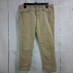 Mossimo Supply Co Crop Tan Jeans Size 11 Fit 6